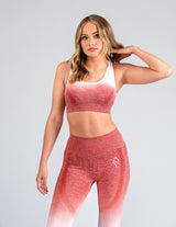 Small / Faded Red Callipygian Sports Bra Lady Luxe Athleisure