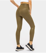 Small / Shiny Hunter Green Elise Luxe Legging Lady Luxe Athleisure