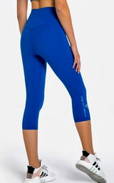 Small / Blue Luxe Capri Lady Luxe Athleisure
