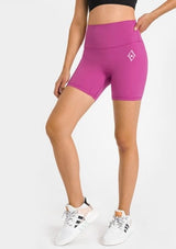 Small / Pink Luxe HighRise Short Lady Luxe Athleisure